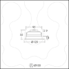 Imagem de AMY VARIO 100 LED DL 700 830/35/40
