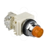 Imagem de Botao de pressao iluminado amarelo o 30 – mola – 24 v – 1 oc
