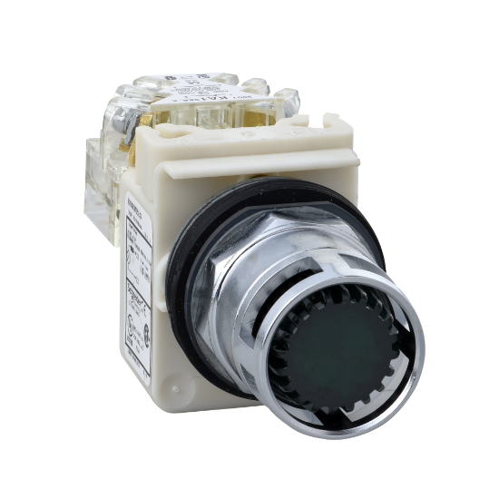 Imagem de Botao de pressao iluminado verde o 30 - mola encastrada - 120v - 1oc