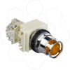 Imagem de Botao de pressao iluminado amarelo o 30 - mola encastrada - 120v - 1oc