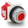 Imagem de Botão de pressão vermelho ø 30 - mola - 1nc