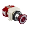 Imagem de Botão de pressão iluminado ø 30 – cabeça de cogumelo ø 41 mm - 2 posições - 24 v
