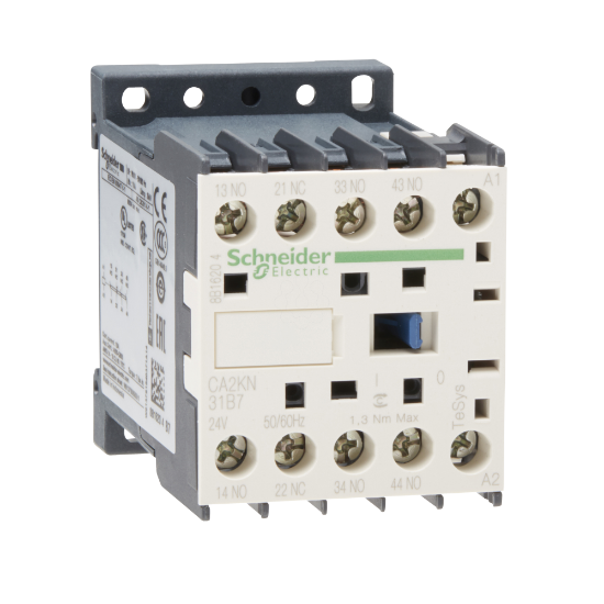 Imagem de Contactor auxiliar TeSys CA2K - 3NA+1NF 24VCA