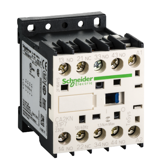 Imagem de Contactor auxiliar TeSys CA2K - 3NA+1NF 230VCA