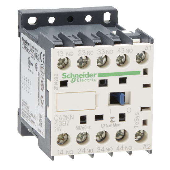 Imagem de Contactor auxiliar TeSys CA2K - 4NA 24VCA