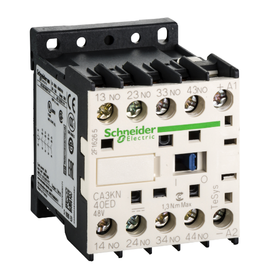 Imagem de Contactor auxiliar TeSys CA3K - 4NA 48VCC