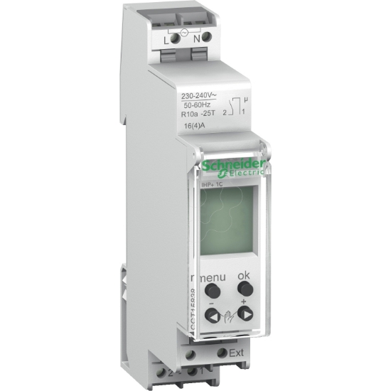 Imagem de Acti9 - IHP+ 1C 18 mm digital time switch with weekly program