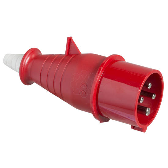 Imagem de PratiKa wander plug - straight - 16 A - 3P + E - 380...415 V AC - IP44