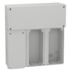 Imagem de PratiKa modular basis - 3 sockets with junction box - 340x360