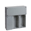 Imagem de PratiKa modular basis - 3 sockets with junction box - 340x360