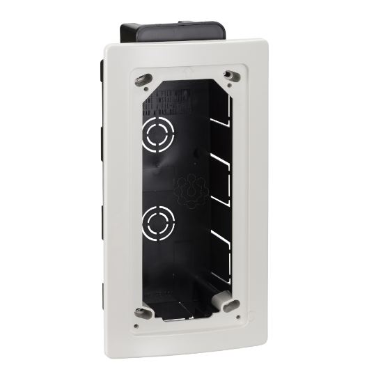 Imagem de PratiKa Unika - embedded box - for 1 interlocked socket - 103x275