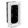 Imagem de PratiKa Unika - embedded box - for 1 interlocked socket - 103x275