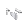 Imagem de Conector de alimentacao CC - angulo direito