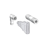 Imagem de Conector de alimentacao CC - angulo direito