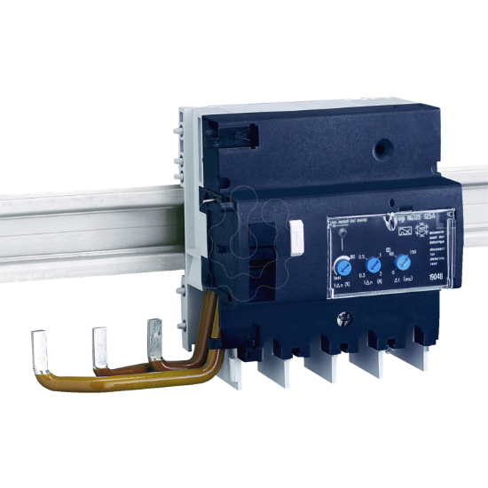 Imagem de bloco diferencial Vigi NG125 CL. A 3P 63A 300. . . 3000mA I/S/R 440/500 V
