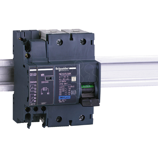 Imagem de auxiliary contact - 1 OC + 1 SD - 6 A - 220..240 V - for NG125