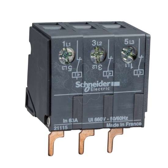 Imagem de current limiting block - 63 A - for P25M