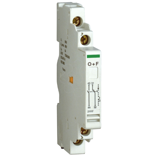 Imagem de auxiliary contact - 1 NO + 1 NC - for P25M - 415 V - 2.2 A