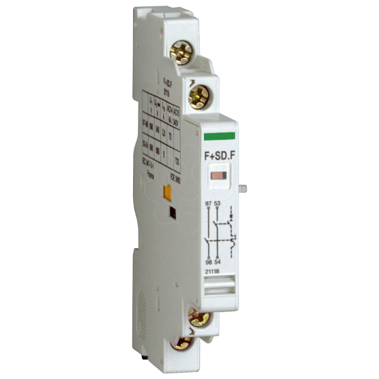 Imagem de auxiliary contact - 1 NO + 1 SD NO - for P25M - 415 V - 2.2 A