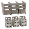 Imagem de 3 bornes de repartição + 1 tapa bornes para 4 cabos 240 mm2   3P