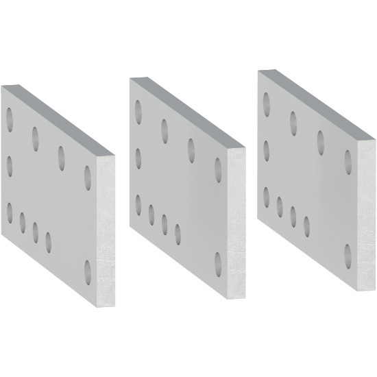 Imagem de placas para cabos COM terminais 3P