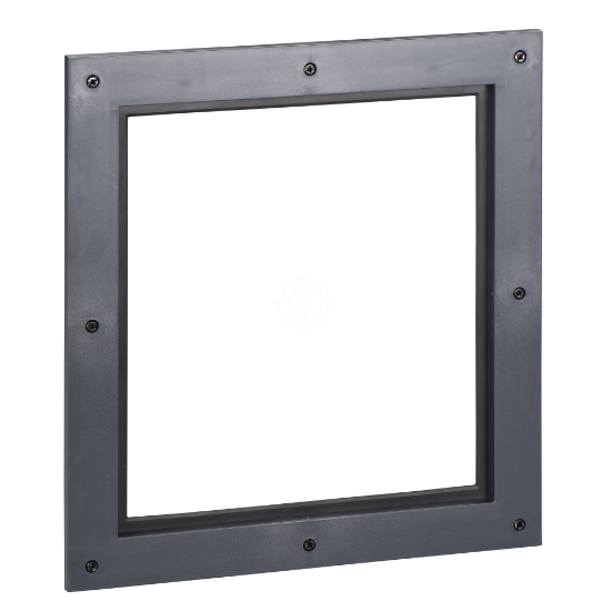Imagem de moldura de porta fixo