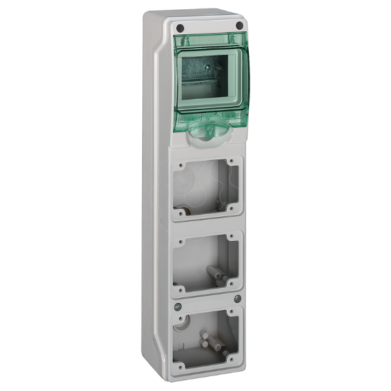 Imagem de Kaedra - Mini-quadros para tomadas - 3 aberturas - 1x4 modulos