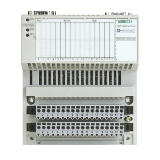 Imagem de adaptador de comunicacao Interbus - geracao Interbus SUPI 3 – par entrancado