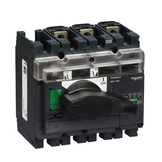 Imagem de interruptor seccionador Interpact INV100 - 100 A - 3 polos