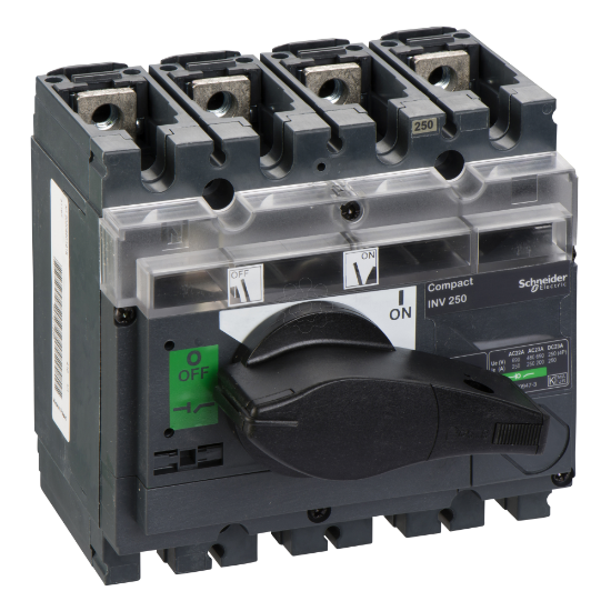 Imagem de interruptor seccionador Interpact INV250 - 250 A - 4 polos