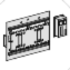 Imagem de acessorio para inversor de rede - kit de adaptacao - para NS100...250