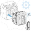 Imagem de disjuntor Compact NS800N - 800 A - 4 polos - extraivel -sem controlo