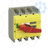 Imagem de interruptor seccionador Interpact INS320 4P punho vermelho/face frontal amarela