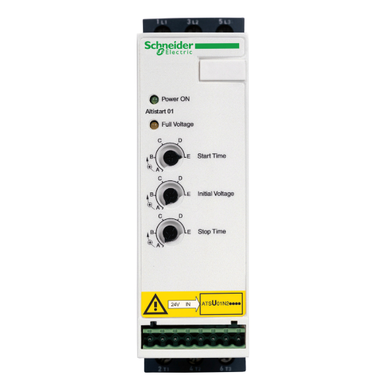 Imagem de Arrancador suave para motores assincronos - ATSU01 - 22A -200... 480 V - 4...11 kW