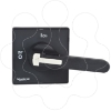 Imagem de manípulo rotativo frontal KAF - para V5, V6 - manípulo longo preto