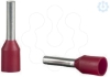 Imagem de extremidade de cabo isolada – tamanho medio – 1 mm? - vermelho