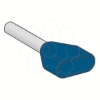 Imagem de extremidade de cabo duplo isolada – tamanho medio – 075 mm?   azul