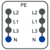 Imagem de Canalis - Ligador 16A 4L+PE fusivel