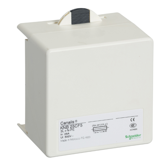 Imagem de Canalis - Ligador 25A 3F + N + PE fusivel NF