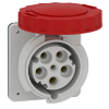 Imagem de PratiKa industrial socket - 63 A - 3P + N + E - 380...415 V AC - IP67