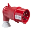 Imagem de PratiKa wander plug - 90° angled - 32 A - 3P + N + E - 380...415 V AC - IP44