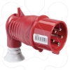 Imagem de PratiKa wander plug - 90° angled - 32 A - 3P + N + E - 380...415 V AC - IP44