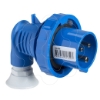 Imagem de PratiKa wander plug - 90° angled - 16 A - 2P + E - 200...250 V AC - IP67