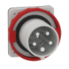 Imagem de PratiKa plug - straight - 63A - 3P + N + E - 380...415 V AC - IP67 - panel