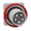 Imagem de PratiKa plug - straight - 63A - 3P + N + E - 380...415 V AC - IP67 - panel