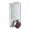 Imagem de industrial socket - 16 A - 2P - 230 V AC - IP 44 - panel