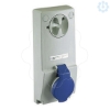 Imagem de Unika interlocked socket - 16 A - 2P + E - 200...250 V AC - IP44 - panel