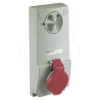 Imagem de Unika interlocked socket - 16 A - 3P + E - 380...415 V AC - IP44 - panel