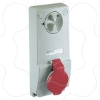 Imagem de Unika interlocked socket - 16 A - 3P + E - 380...415 V AC - IP44 - panel