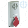Imagem de Unika interlocked socket - 16 A - 3P + E - 380...415 V AC - IP44 - panel